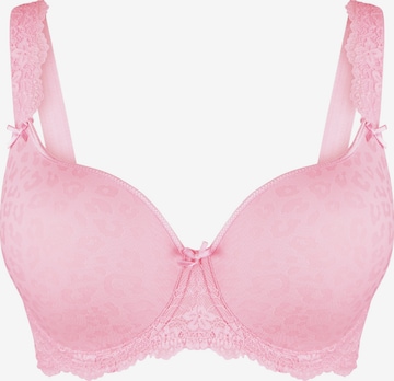 Reggiseno di LingaDore in rosa: frontale