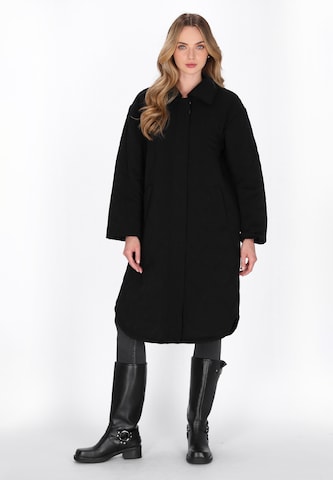 Manteau mi-saison 'Vintage' DreiMaster Vintage en noir : devant