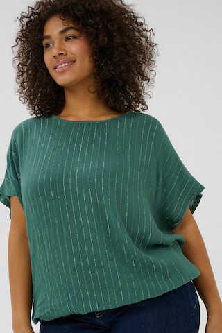 KAFFE CURVE - Blusa en verde