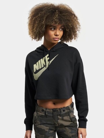 Nike Sportswear Свитшот в Черный: спереди