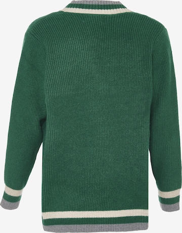 Geacă tricotată de la FUMO pe verde