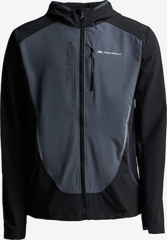 Vestes d’entraînement MONTERRAIN en noir : devant