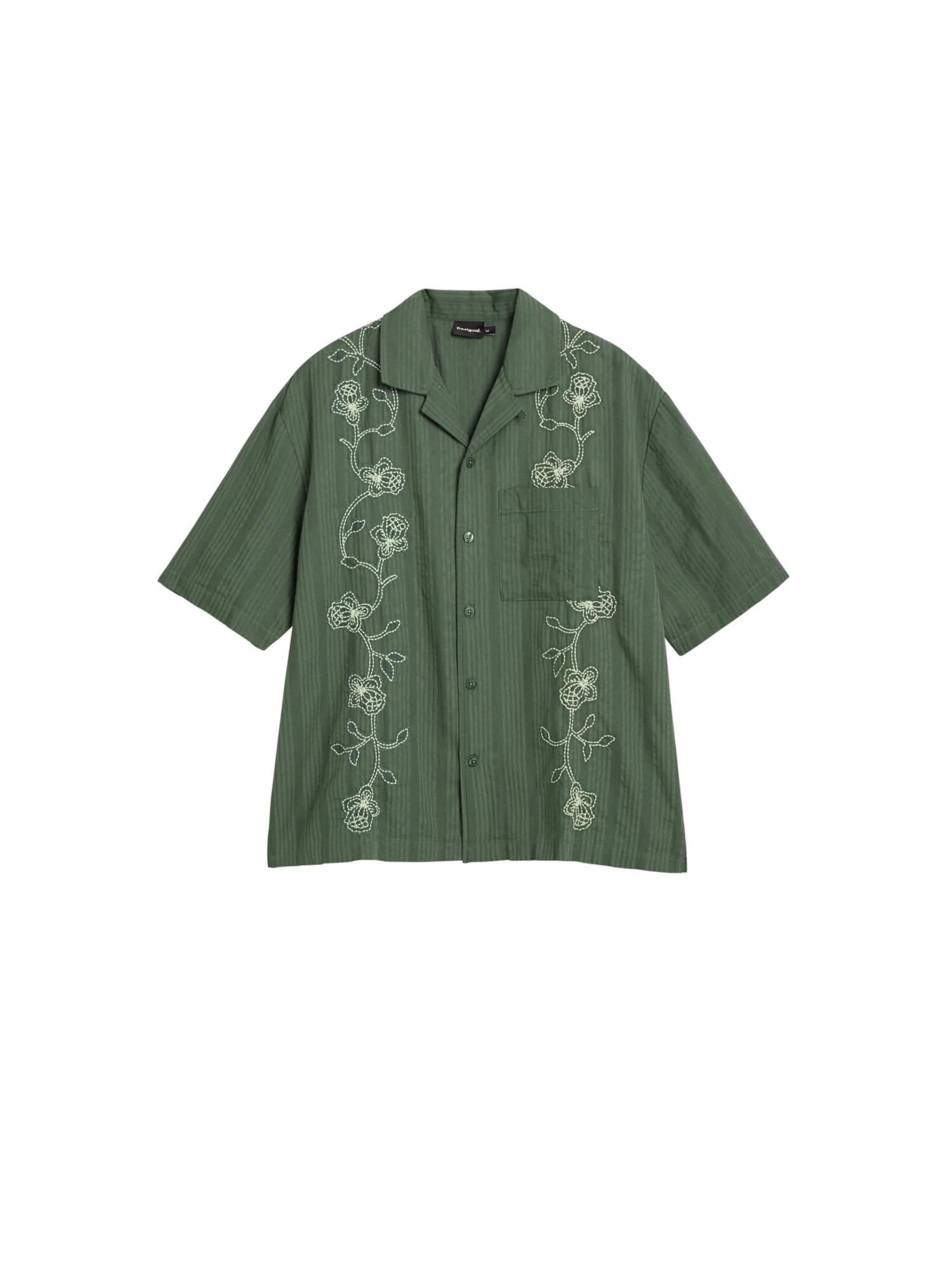 Desigual Regular fit Ing - zöld: elől