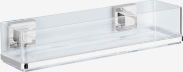 Wenko Shower Accessories 'Vacuum-Loc® Quadro' in Transparent: front