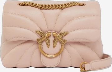 rožinė PINKO Rankinė 'Pinko Sac Rabat Love Puff Mini Cl Sheep Nappa Rose': priekis
