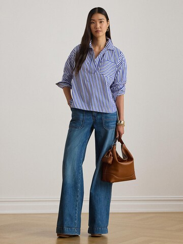 Chemisier Lauren Ralph Lauren en bleu