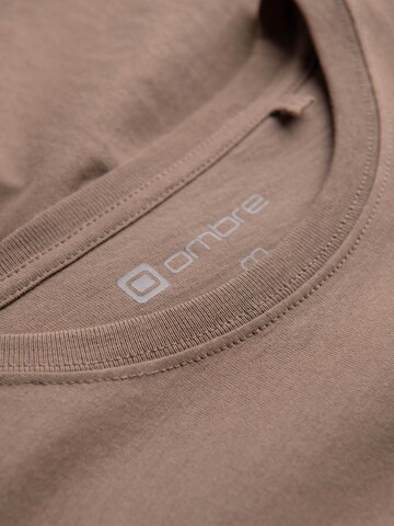 Ombre Shirt in Beige