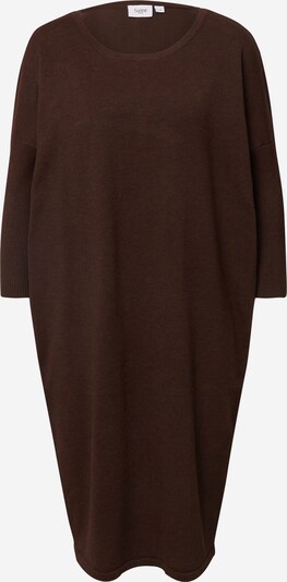 SAINT TROPEZ Knitted dress 'Mila' in Dark brown, Item view