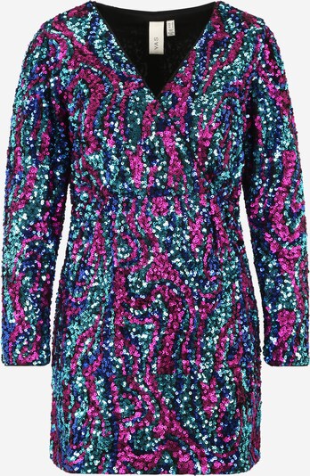 Y.A.S Petite Kleid 'FLUA' in blau / grün / pink / schwarz, Produktansicht