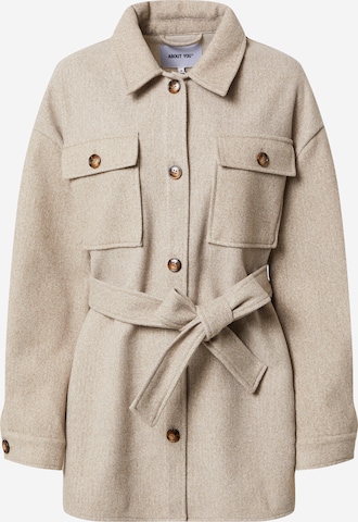 ABOUT YOU Between-Season Jacket 'Louna' in Beige: front