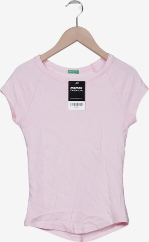UNITED COLORS OF BENETTON T-Shirt M in Pink: predná strana