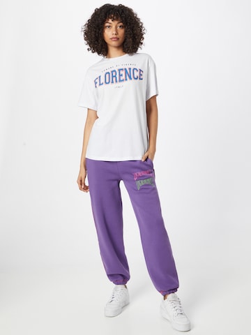 Effilé Pantalon LOCAL HEROES en violet