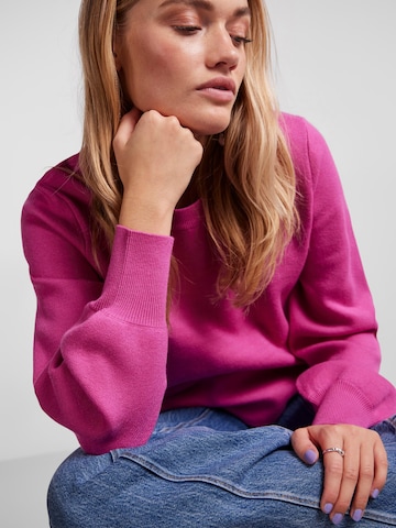 PIECES - Pullover 'Jenna' em rosa