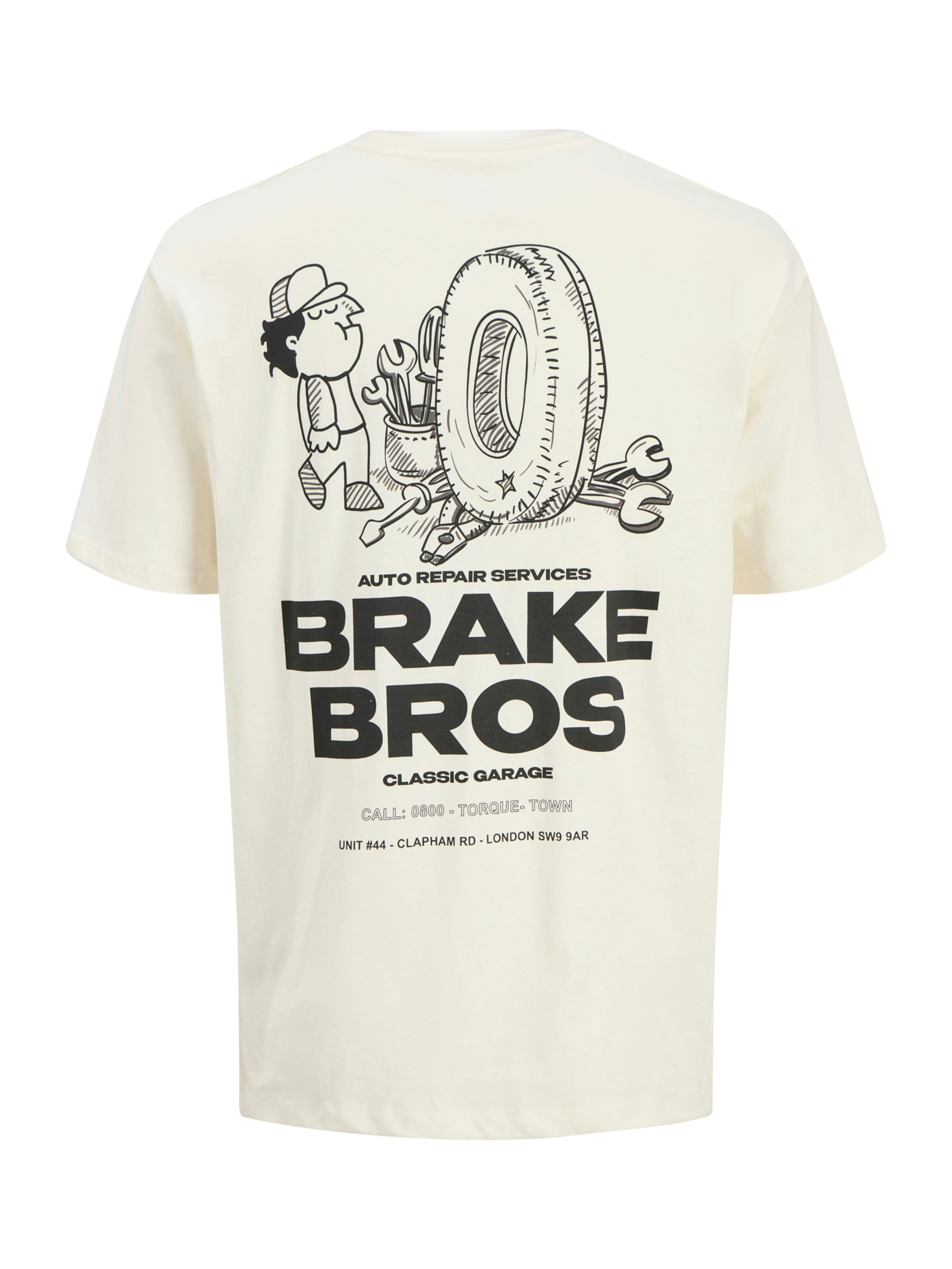 Maglietta 'JORBRAKE' di JACK & JONES in bianco