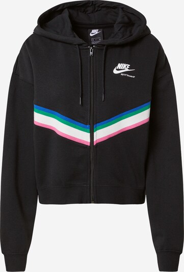 Džemperis iš Nike Sportswear , spalva - rožinė / juoda / balta, Prekių apžvalga