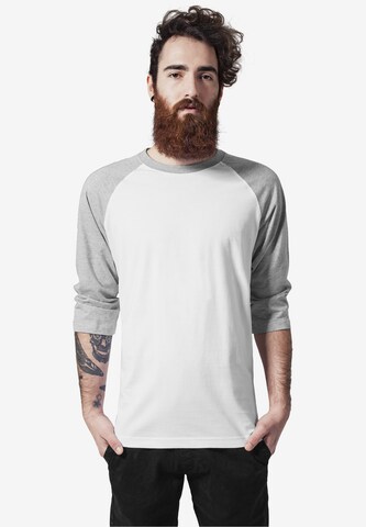 T-Shirt Urban Classics en blanc : devant