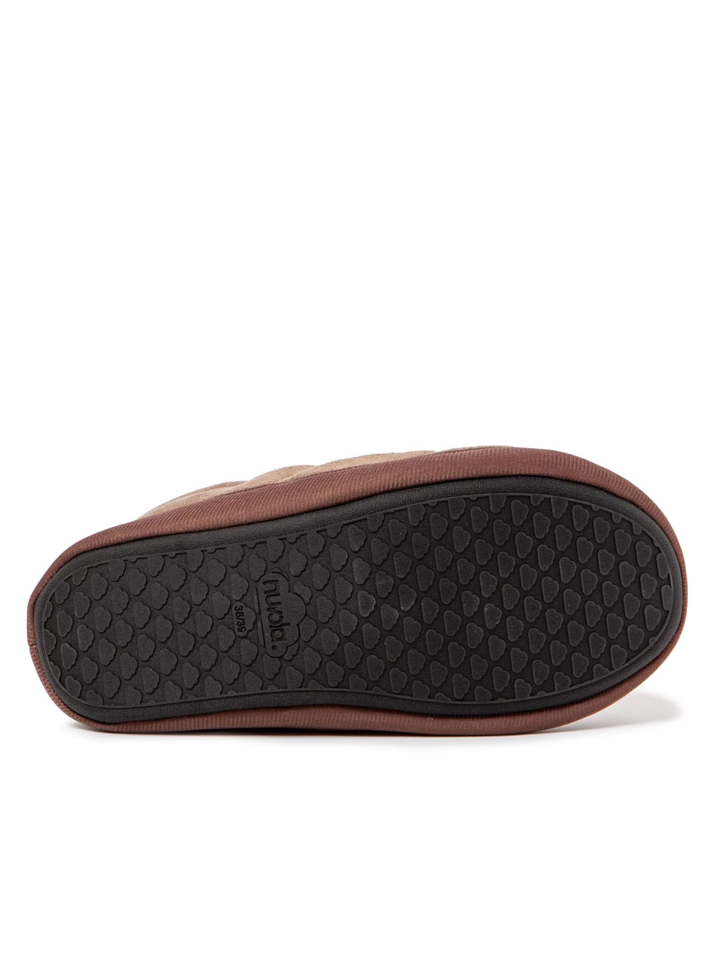 Nuvola. Hausschuh 'Home Velvet'‌‌‌ in Grau