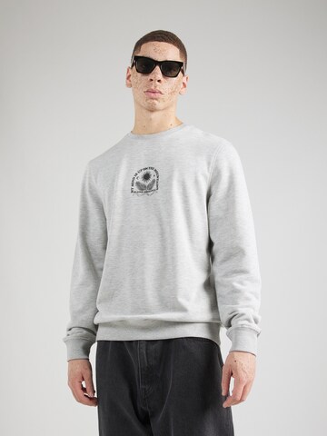 Sweat-shirt BLEND en gris : devant