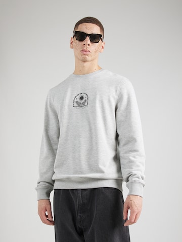 Sweat-shirt BLEND en gris : devant