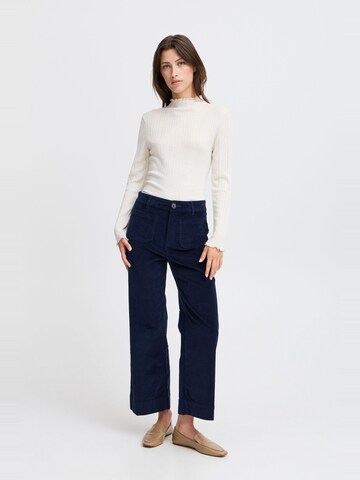 Pull-over 'Smirna' b.young en blanc