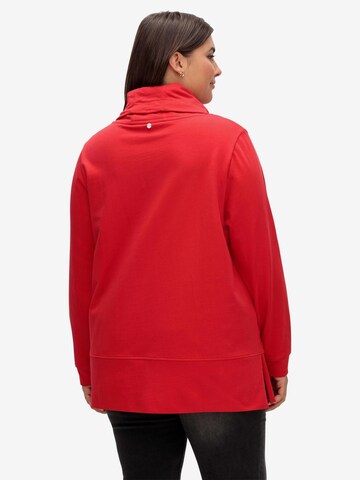 SHEEGO Sweatshirt in Rot