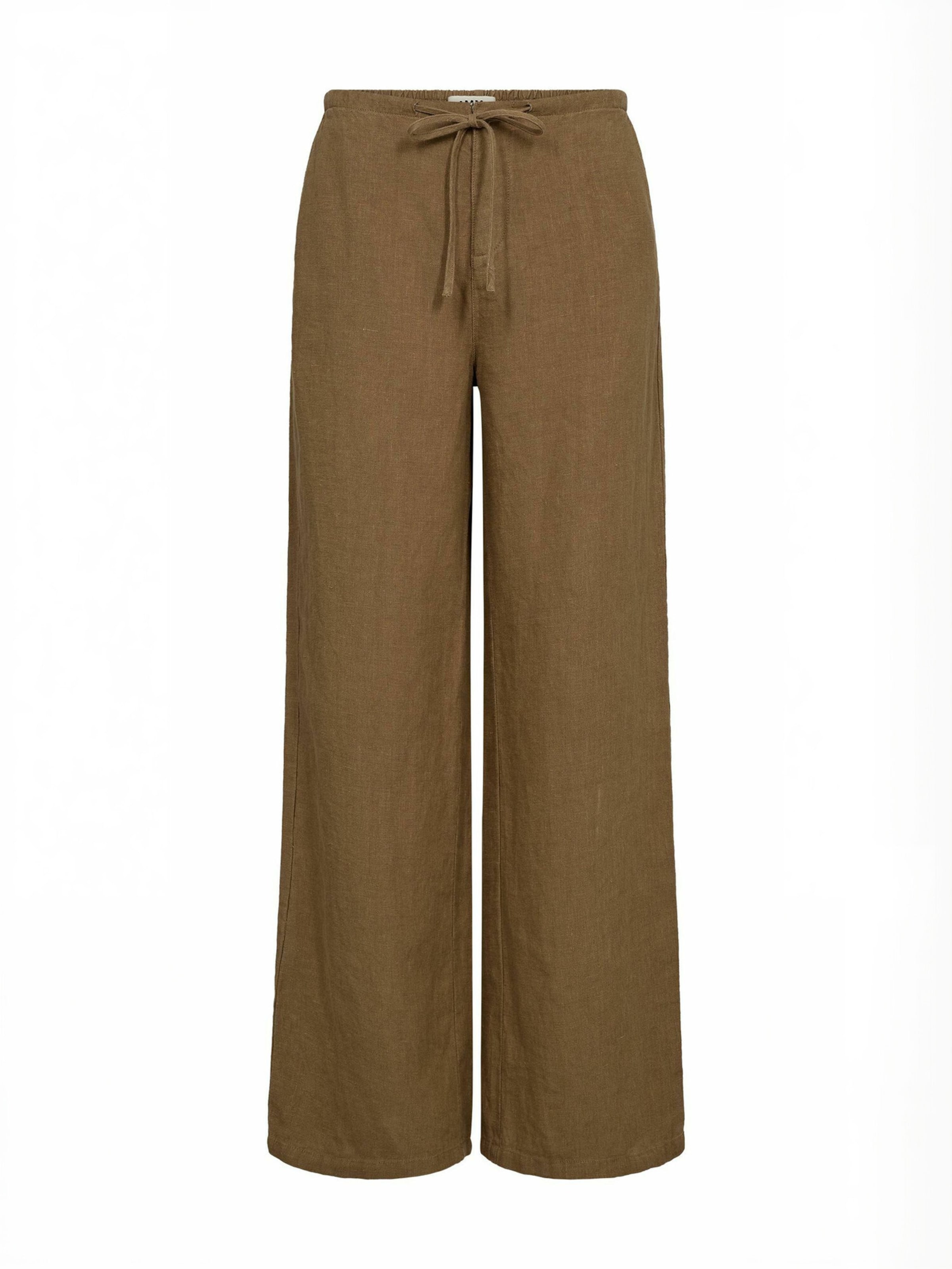 Ivy Copenhagen - regular Pantalón ' IVY-Violet ' en beige: frente