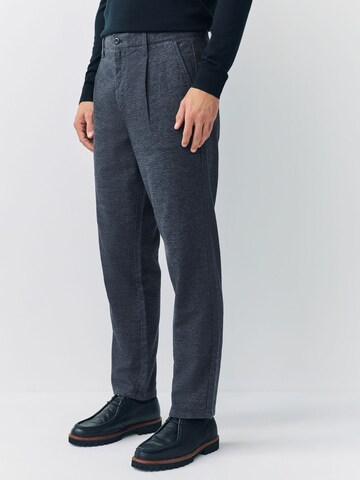 Next Обычный Брюки со складками в Синий