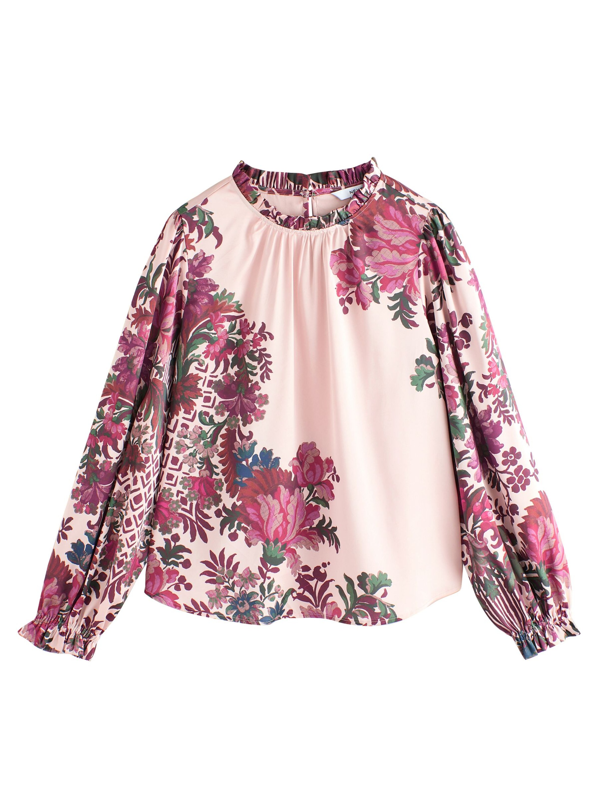 Next - Blusa en rosa: frente