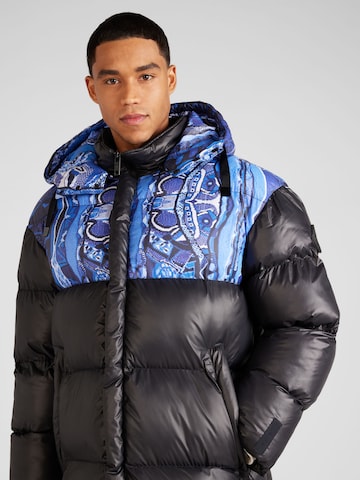 Manteau d’hiver Carlo Colucci en noir