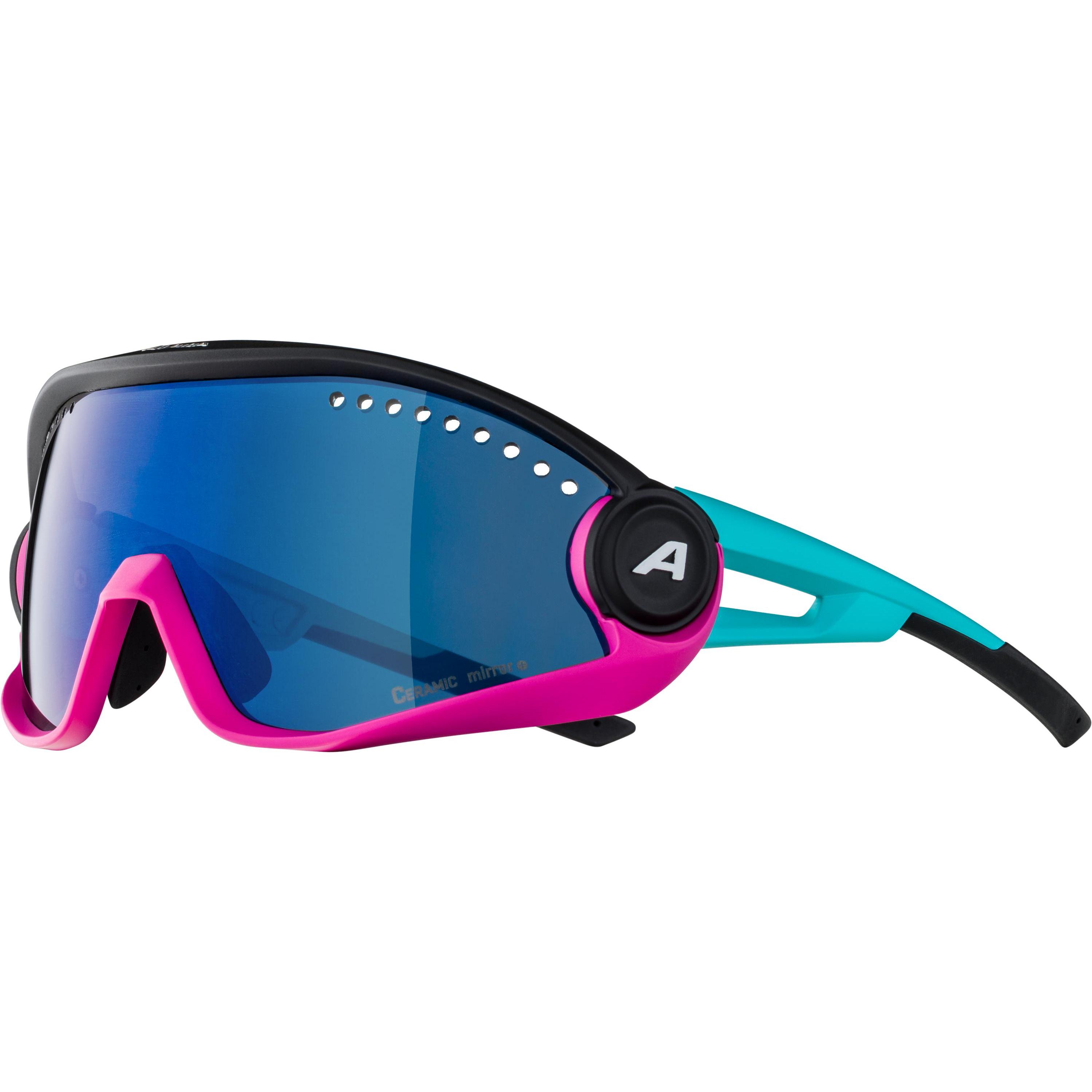 Alpina Sportbrille in Dunkelblau 