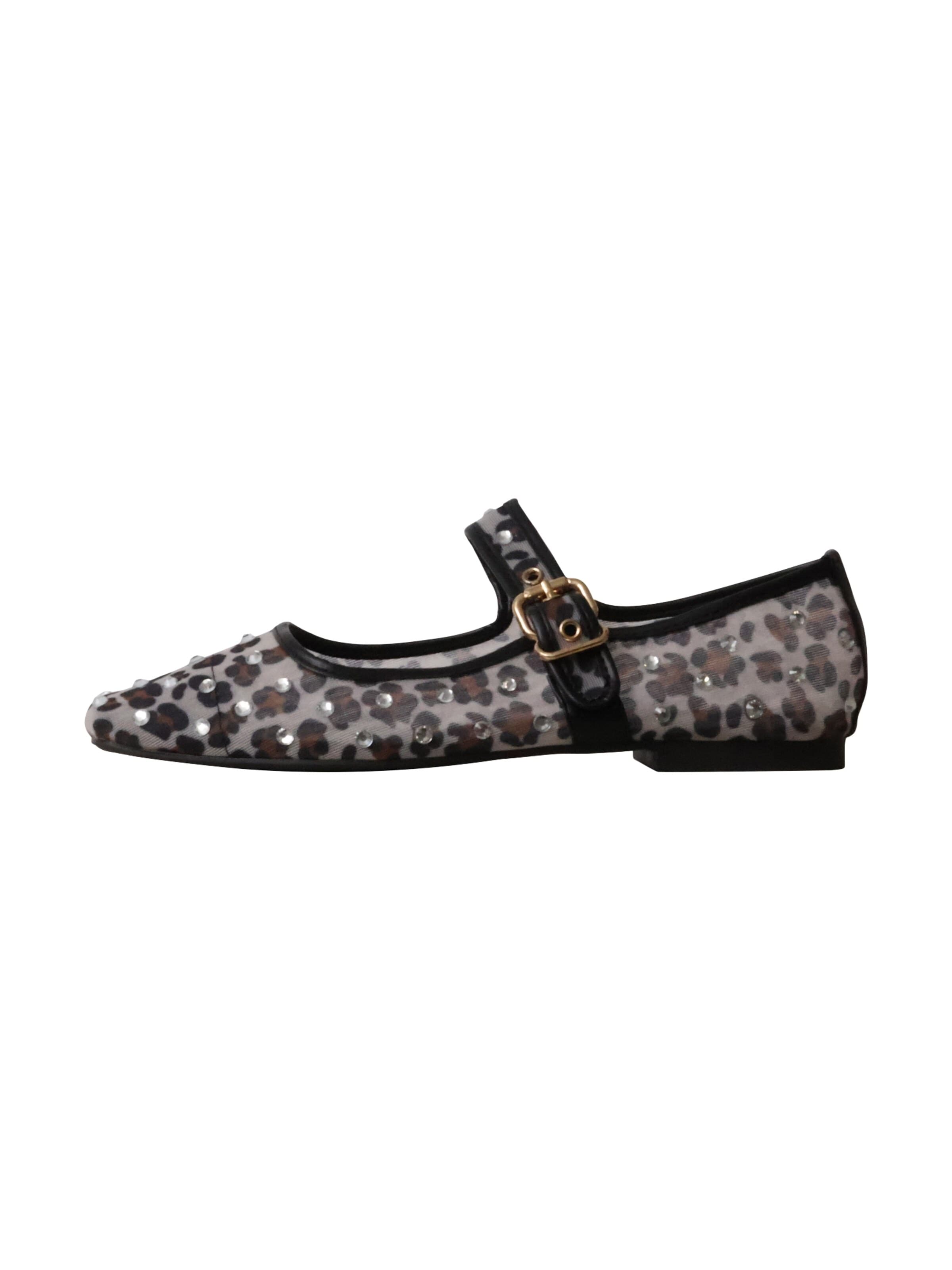Super Mode Ballerina 'M&M Mira Max Ballerinas mit Riemchen'‌‌‌‌‌‌‌‌‌‌ in Braun: Vorderseite