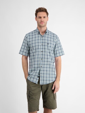 LERROS Regular fit Overhemd in Blauw: voorkant