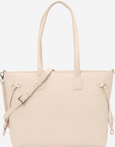 Pirkinių krepšys iš VALENTINO, spalva – nebalintos drobės spalva, Prekių apžvalga