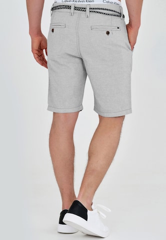 INDICODE JEANS Regular Pants 'Sant Cugat' in Grey