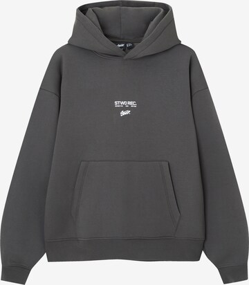 Pull&Bear Sweatshirt in Grün: predná strana