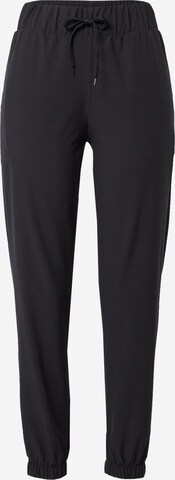 Athlecia Tapered Sportbroek 'Austberg' in Zwart: voorkant