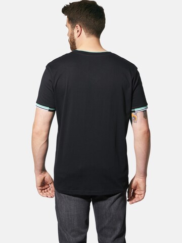 Charles Colby Shirt ' Earl Ewan ' in Zwart