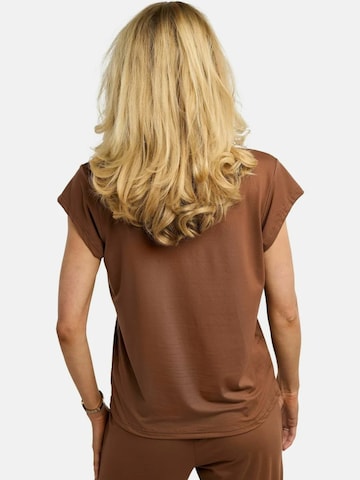 Liberte Essentiel - Top ' ALMA ' en marrón