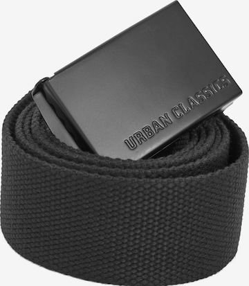 Ceinture Urban Classics en noir : devant