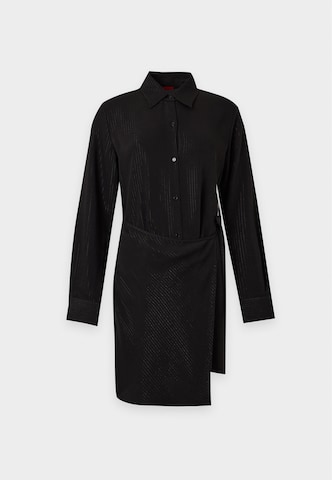HUGO Kleid 'Kateri' in Schwarz: Vorderseite