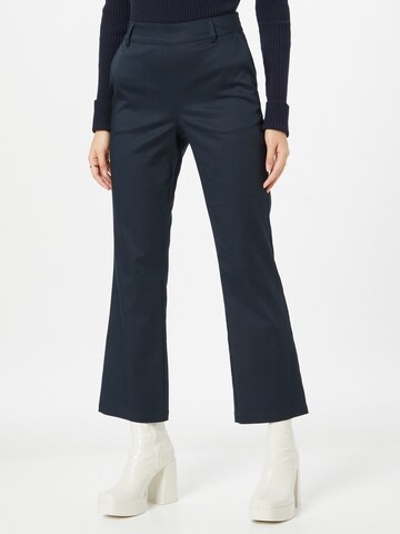 Bootcut Pantalon 'Caya' CULTURE en bleu : devant