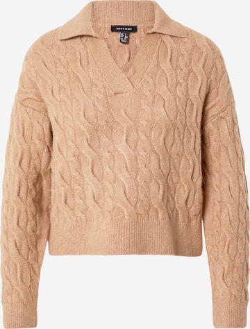 NEW LOOK Sweater in Beige: front