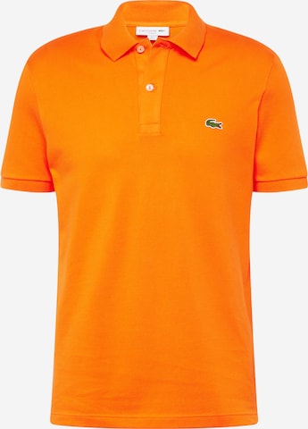 LACOSTE Slim fit Shirt in Orange: front