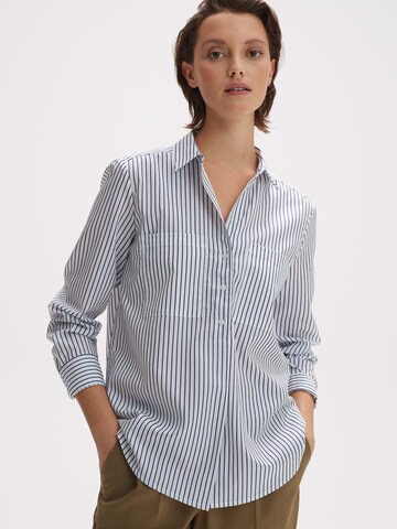 Camicia da donna 'Fanile' di OPUS in blu: frontale