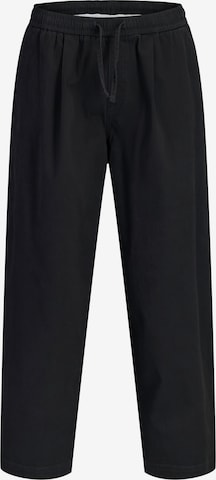 JACK & JONES - Pantalón 'JPSTEVAN DYLAN' en negro: frente