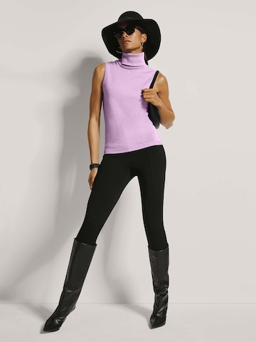 Tops en tricot MADELEINE en rose