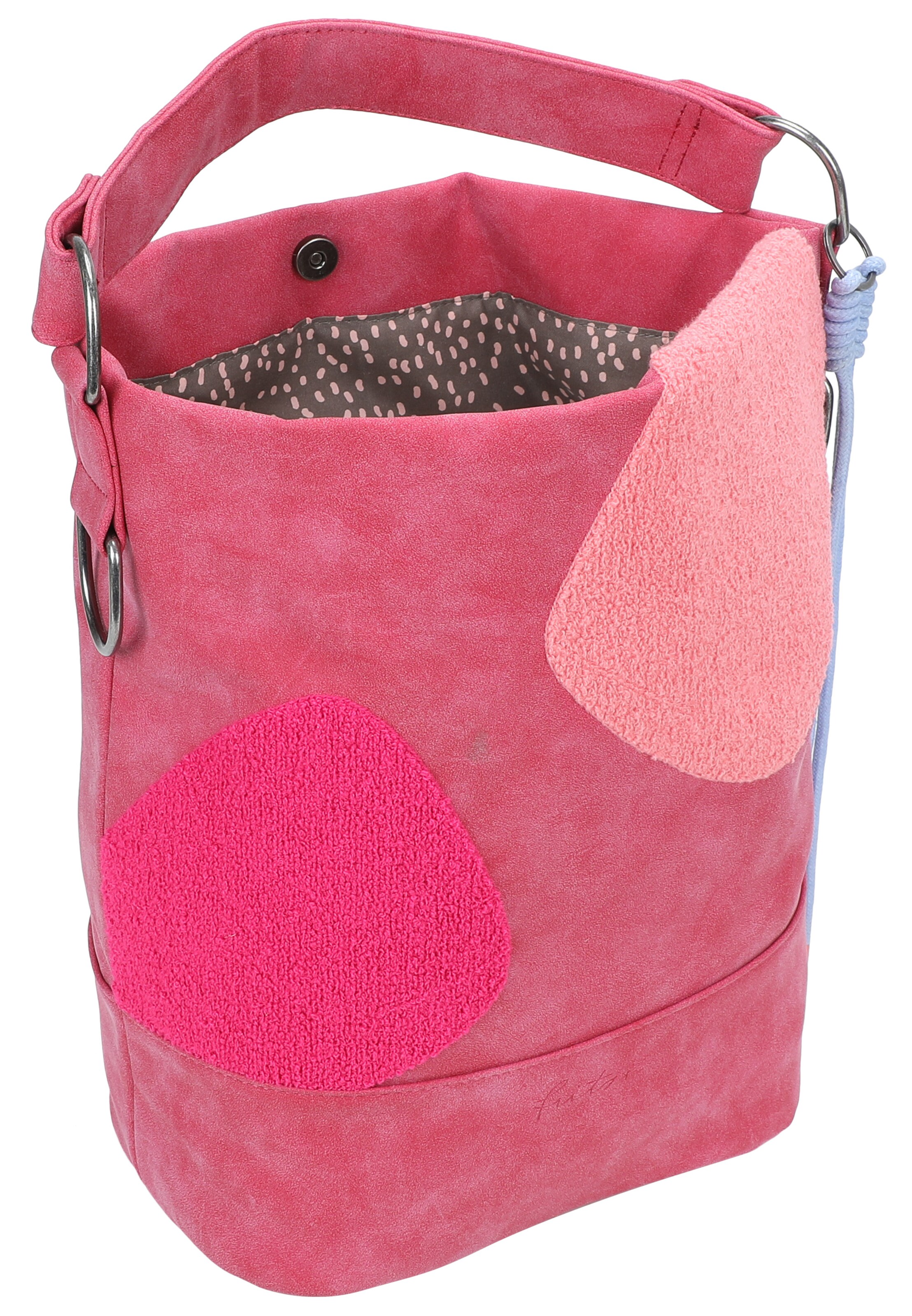 Sac bandoulière 'Olga Limited Happy Flocked Jive' Fritzi aus Preußen en rose