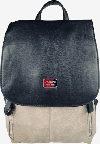 Kumixi - Mochila '2in1 Rucksacktasche' en beige: frente
