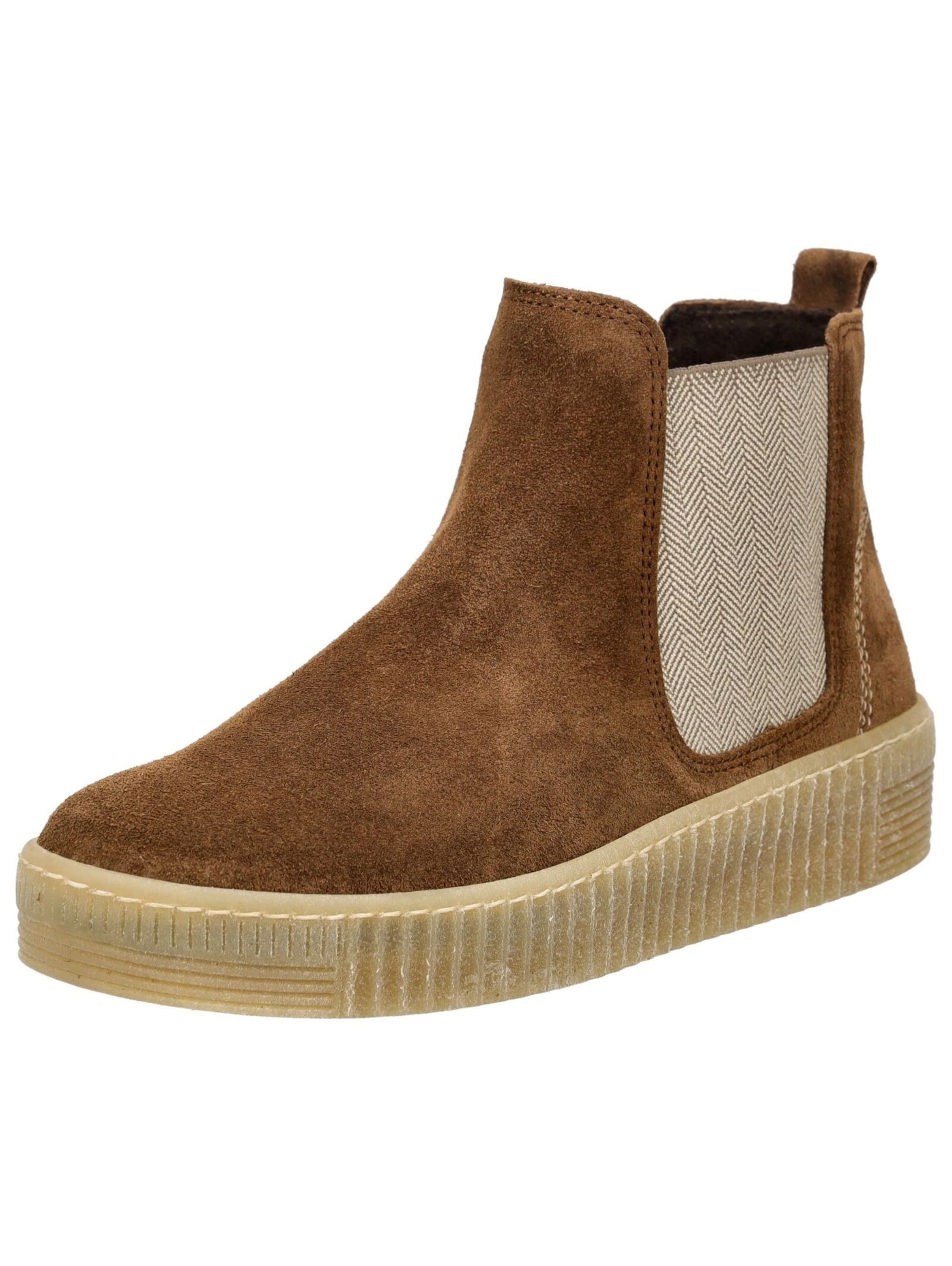 GABOR Chelsea boots in Bruin: voorkant