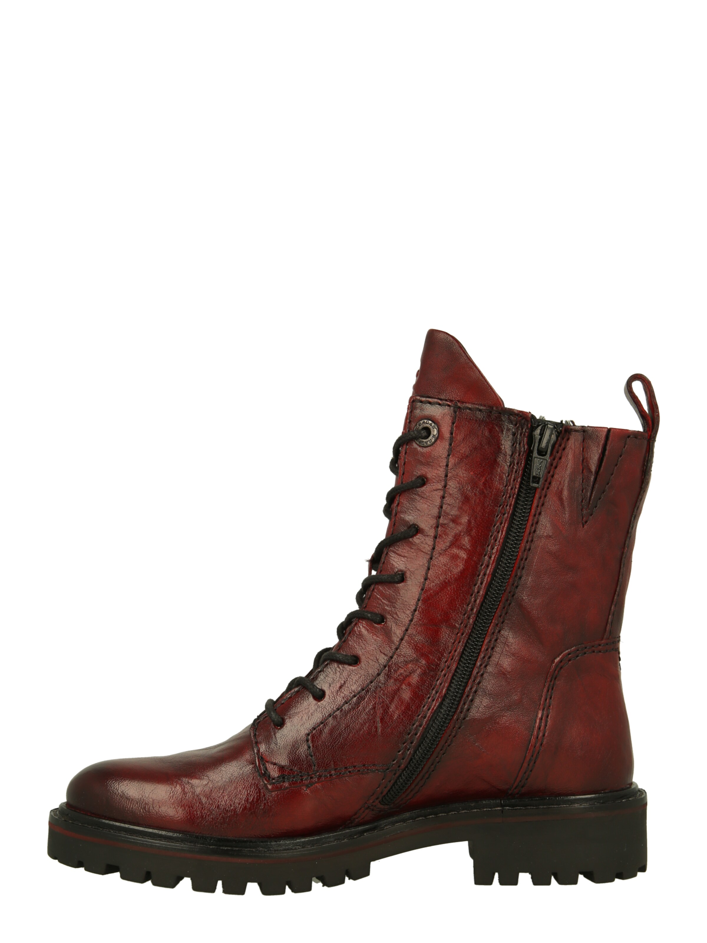 Ghete cu șireturi 'Rania' de la TT. BAGATT pe roșu